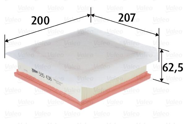 oro filtras - 585438 VALEO